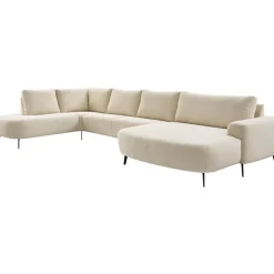 Best Hoekbank links Davanti HR-zitting beige Hoekbank