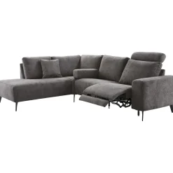 Best Hoekbank links Davanti pocket HR koudschuim donkergrijs Hoekbank