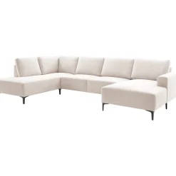 Best Hoekbank links Fabria groot beige basic comfort Hoekbank