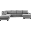 Sale Hoekbank links Florance polyether grijs Hoekbank