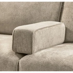 Hoekbank links Licato taupe relaxfunctie excellent comfort Hoekbank