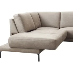 Discount Hoekbank links Moscato traagschuim beige relaxfunctie Hoekbank