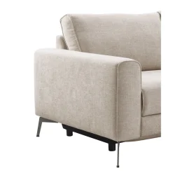 Hot Hoekbank Linoza naturel relaxfunctie links premium comfort Hoekbank