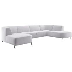 Discount Hoekbank Pantini lichtgrijs Hoekbank