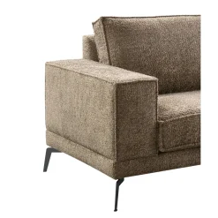 Outlet Hoekbank rechts Andelo bruin premium comfort Hoekbank