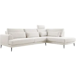 Sale Hoekbank rechts Ansio HR-visco zitting beige Hoekbank
