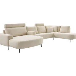 Sale Hoekbank rechts Davanti HR-zitting beige Hoekbank