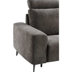 Clearance Hoekbank rechts Davanti pocket HR koudschuim donkergrijs Hoekbank