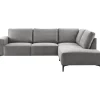 Hoekbank rechts Fabria polyetherschuim grijs Hoekbank