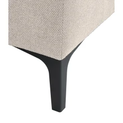 Best Hoekbank rechts Fabria polyetherschuim beige Hoekbank