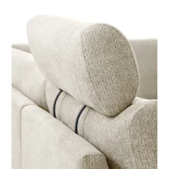 Outlet Hoekbank rechts Florance HR koudschuim zandbeige relaxfunctie Hoekbank