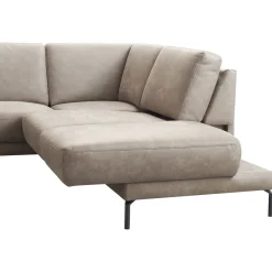 Online Hoekbank rechts Moscato traagschuim beige relaxfunctie Hoekbank