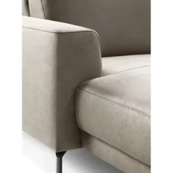 Online Hoekbank rechts Moscato traagschuim beige relaxfunctie Hoekbank