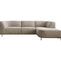 Discount Hoekbank rechts Pantini taupe supreme comfort Hoekbank
