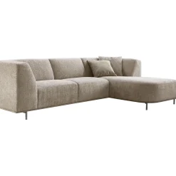 Discount Hoekbank rechts Pantini taupe supreme comfort Hoekbank