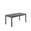 Sale Kindertafel Tratto 110x55 cm rechthoekig mango zwart Woonseries|Bijzettafel