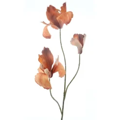 Clearance Kunstbloem Varenzo herfst iris oranje Kunstbloemen