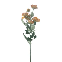 Sale Kunstbloem Varenzo roos oranje Kunstbloemen
