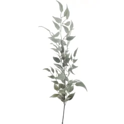 Kunsttak Varenzo ruscus blad grijs Kunstbloemen
