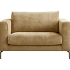 Sale Loveseat Linoza bouclé lichtbruin premium comfort Loveseat