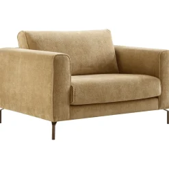 Sale Loveseat Linoza bouclé lichtbruin premium comfort Loveseat