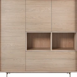 Online Opbergkast Famosa bruin 150x150x45 cm Woonseries|Opbergkast