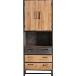 New Opbergkast Mesola (76 Cm) mango natural Woonseries|Opbergkast