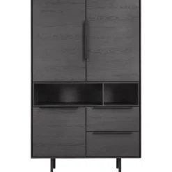 Clearance Opbergkast Nero (150 cm) noir decor Woonseries|Opbergkast