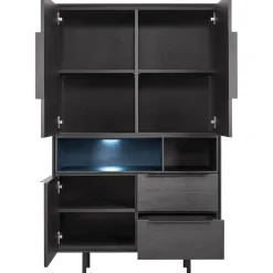 Clearance Opbergkast Nero (150 cm) noir decor Woonseries|Opbergkast