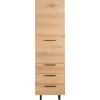 Sale Opbergkast Paranno 197x055x42 cm bruin Woonseries|Opbergkast