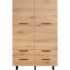 New Opbergkast Paranno 177x110x42 cm bruin Woonseries|Opbergkast