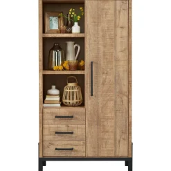 Online Opbergkast Ricardi (90 Cm) mango decor Woonseries|Opbergkast