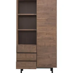 Opbergkast Spazzare (100 Cm) dark mango Woonseries|Opbergkast