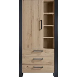 New Opbergkast Verato (100 Cm) naturel grey Woonseries|Opbergkast