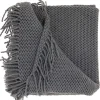 Discount Plaid Gresso 127x152cm donkergrijs Plaids|Sierkussens