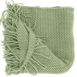 New Plaid Gresso 127x152cm groen Plaids|Sierkussens