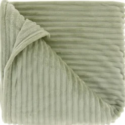 New Plaid Sagno 150x200cm groen Plaids|Sierkussens