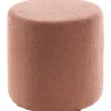 New Poef Roby 45 cm bruin rond Poefs En Krukjes