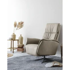 New Relaxfauteuil Initio verstelbare rug en voetensteun Relaxfauteuil