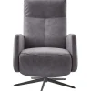 Sale Relaxfauteuil Perfini elektrisch verstelbare rug en voetensteun antraciet Elektrische Fauteuil|Relaxfauteuil