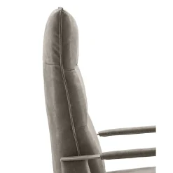 Best Relaxfauteuil Seduto elektrisch microleder donkergrijs Relaxfauteuil