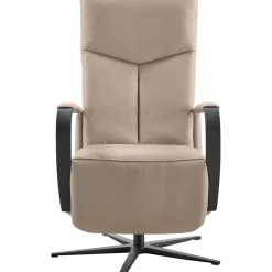 Hot Relaxfauteuil Seduto elektrisch leder beige Relaxfauteuil