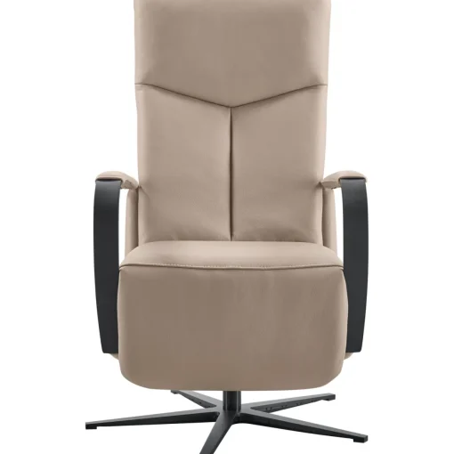 Hot Relaxfauteuil Seduto elektrisch leder beige Relaxfauteuil