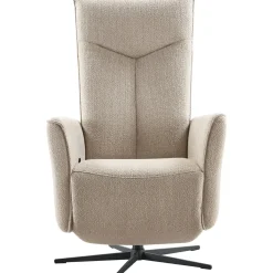 Clearance Relaxfauteuil Seduto microvezel beige Relaxfauteuil