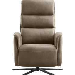 Outlet Relaxfauteuil Volgere elektrisch donkerbruin Relaxfauteuil