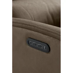 Outlet Relaxfauteuil Volgere elektrisch donkerbruin Relaxfauteuil
