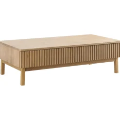 New Salontafel Arrosto eikenhout 70x135 cm rechthoekig light roast Woonseries|Salontafel