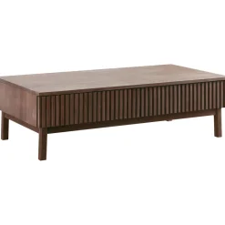 Salontafel Arrosto eikenhout 70x135 cm rechthoekig Dark Roast Woonseries|Salontafel