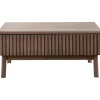 Sale Salontafel Arrosto eikenhout 90x90 cm vierkant Dark Roast Woonseries|Salontafel