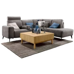 Salontafel Arrosto eikenhout 90x90 cm vierkant light roast Woonseries|Salontafel